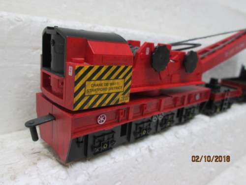 OO SCALE : HORNBY 75T CRANE SET (COWANS SHELDON) - LOT 236U