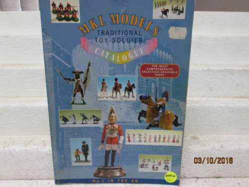 MODEL TOY SOLDIER BOOK : MKL MODELS (CATALOGUE) - LOT 299U