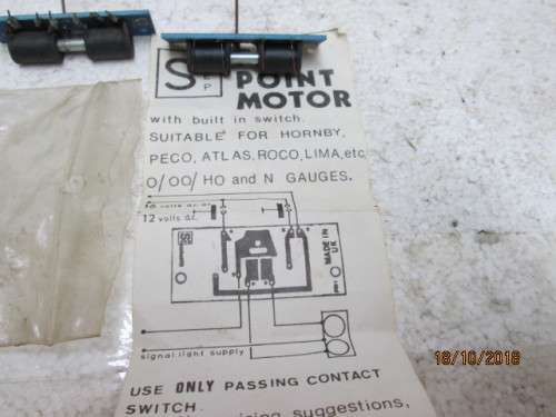HO SCALE: SEEP POINT MOTORS PM1  x7 - LOT 519U