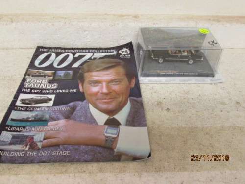 FORD TAUNUS  - THE SPY WHO LOVED ME (PART OF THE 007 SERIES No 75) - LOT 31V