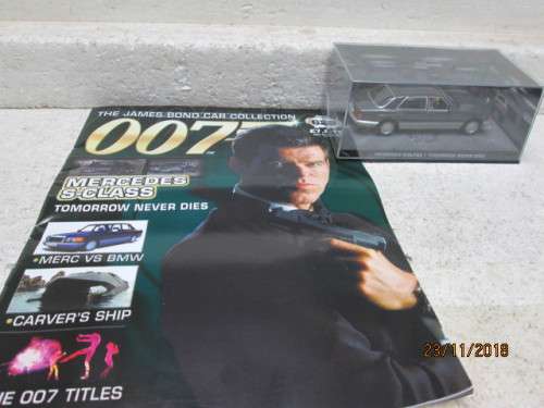 THE JAMES BOND COLLECTION - No 62 MERCEDES S CLASS (TOMORROW NEVER DIES) - LOT 62V