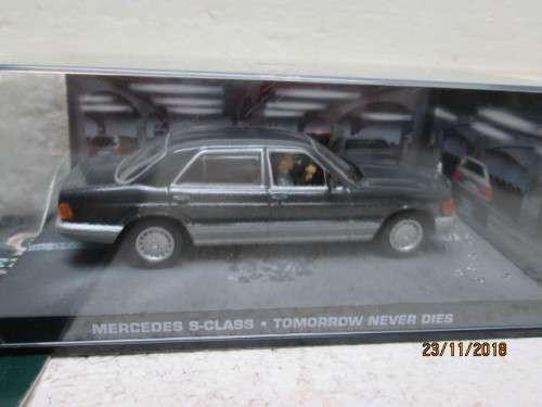 THE JAMES BOND COLLECTION - No 62 MERCEDES S CLASS (TOMORROW NEVER DIES) - LOT 62V