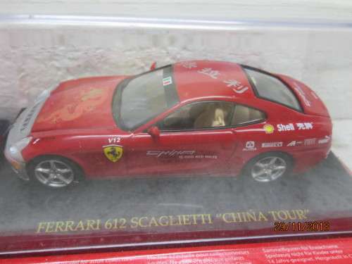 FERRARI COLLECTION : FERRARI 612 SCAGLIETTI "CHINA TOUR" (No 63) - LOT 86V