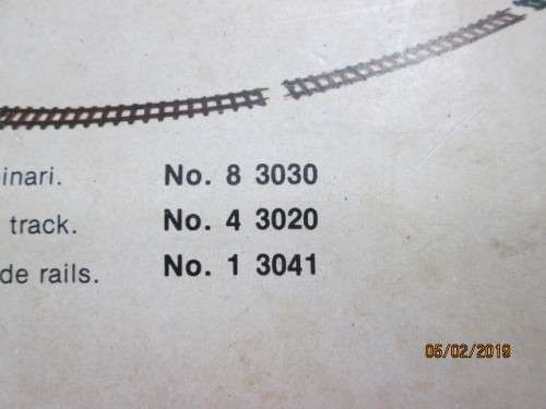 HO/OO SCALE : LIMA ADDITIONAL TRACK PACK A (NO 4051) - BOXED - LOT 695V