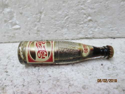MINITURE PEPSI COLA BOTTLES - LOT 712V