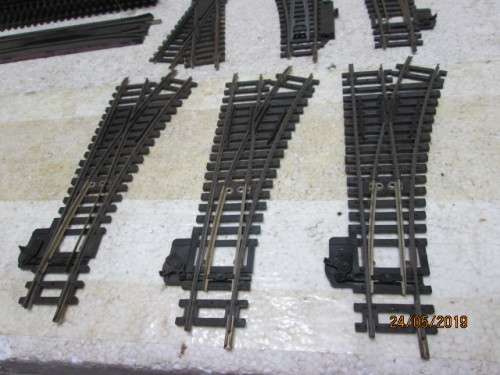 HO/OO SCALE : HORNBY TRACK  x15 PIECES - LOT 408W