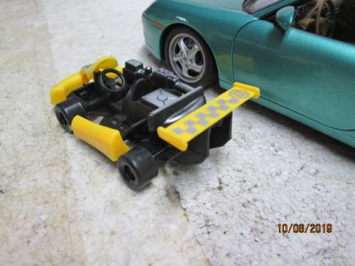 REDUCED TO CLEAR : RACING GO KART (YELLOW)