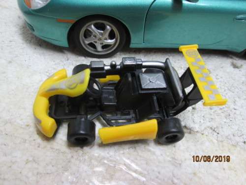 REDUCED TO CLEAR : RACING GO KART (YELLOW)