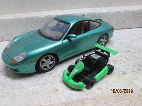 REDUCED TO CLEAR : RACING GO KART (GREEN) - LOT 443W