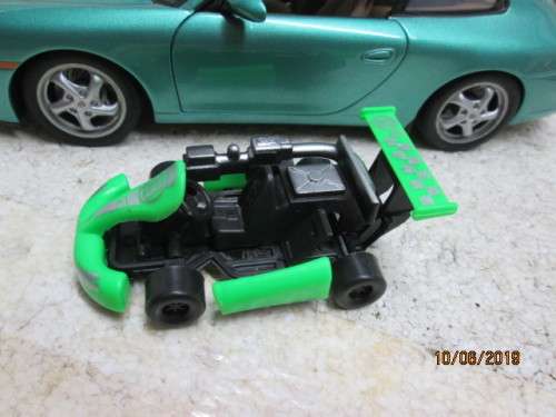 REDUCED TO CLEAR : RACING GO KART (GREEN) - LOT 443W
