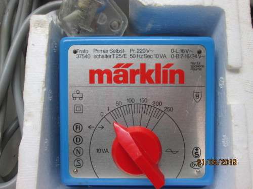 HO SCALE : MARKLIN TRAIN SET No 2970 (BOXED) - LOT 530W