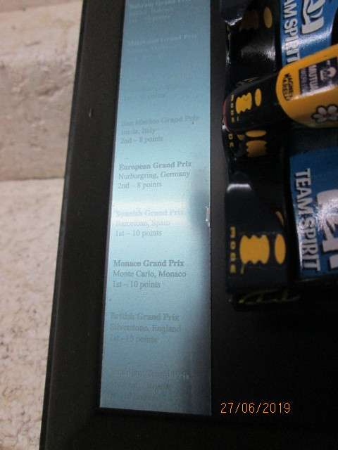 1:18 SCALE FERNANDO ALONSO RENAULT R26 F1 WORLD CHAMPION 2006 SPECIAL EDITION - LOT 580W