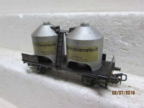 HO SCALE MARKLIN BRAUNKOHLENSTAUB TANKER - LOT 653W