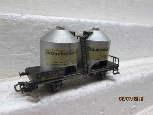 HO SCALE MARKLIN BRAUNKOHLENSTAUB TANKER - LOT 653W