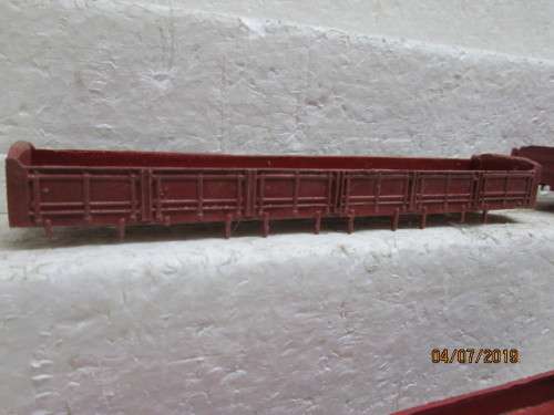 HO SCALE : SAR DZ WAGONS x5 FOR REPAIR - LOT 757W