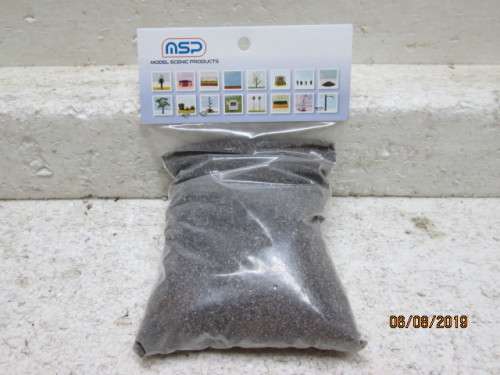 HO/OO SCALE : MODEL SCENIC PRODUCTS : GREY BALLASTING (FINE) - LOT 107X