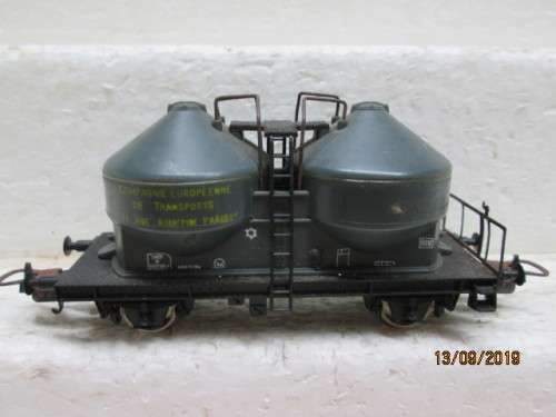 HO SCALE : LIMA SNCF TWIN TANKER - LOT 719X