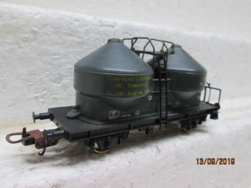 HO SCALE : LIMA SNCF TWIN TANKER - LOT 719X