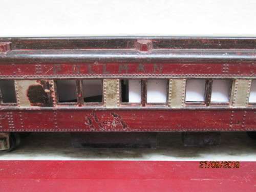 S SCALE : AMERICAN FLYER COACHES x3 - LOT 784X