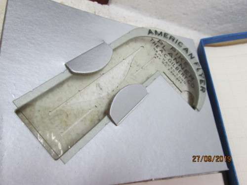 S SCALE : AMERICAN FLYER PIKE PLANNING KIT NO 731 (BOXED) - LOT 788X