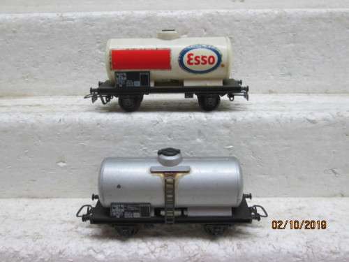 HO SCALE : JOUEF x2 TANKERS - LOT 827X