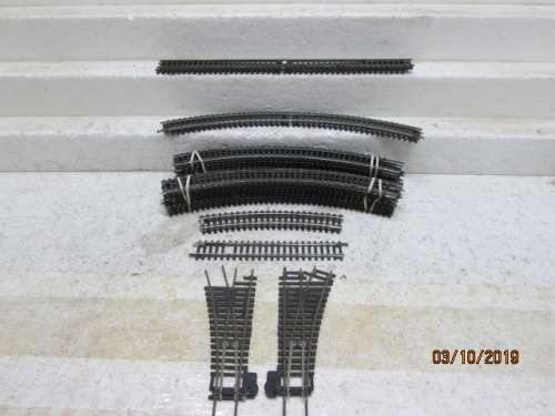 HO SCALE : HORNBY TRACK x27 PIECES - LOT 846X