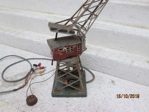 HO SCALE : MARKLIN ELECTRIC DOCK CRANE - LOT 960X