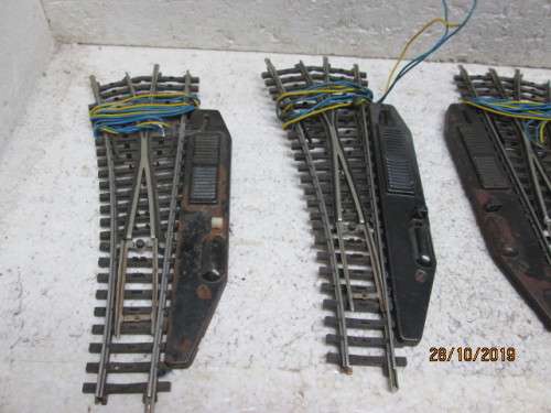 HO SCALE : MARKLIN K-TRACK POINTS x9 - LOT 130Y