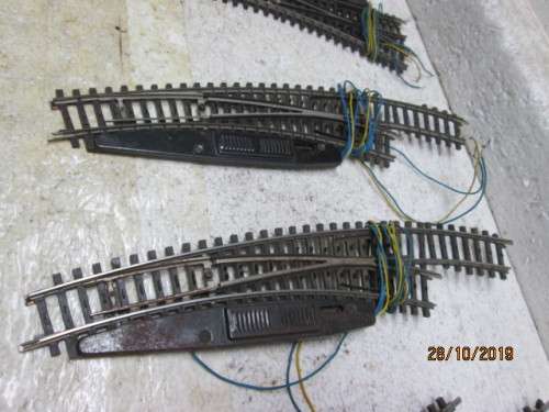 HO SCALE : MARKLIN K-TRACK POINTS x9 - LOT 130Y