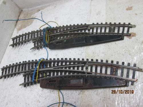 HO SCALE : MARKLIN K-TRACK POINTS x9 - LOT 130Y