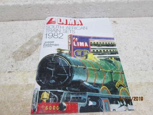 HO SCALE : LIMA SOUTH AFRICAN TRAIN SETS 1982 (COPY) - LOT 243Y