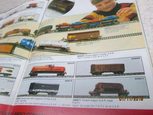 HO SCALE : LIMA INTRODUCTION TO MODEL TRAINS 1983/84 (COPY) - LOT 244Y