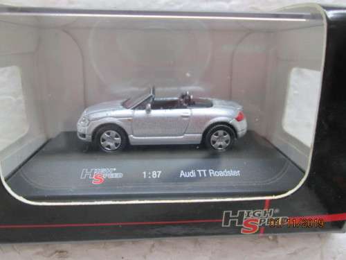 HO SCALE : HIGHSPEED AUDI TT ROADSTER (BOXED) - LOT 312Y
