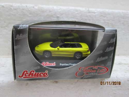 HO SCALE : SCHUCO PONTIAC FIREBIRD (BOXED) - LOT 331Y