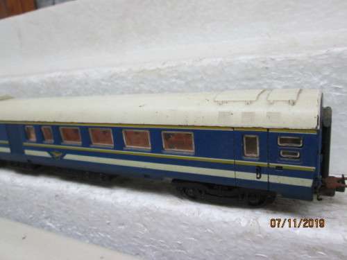 HO SCALE : LIMA SAR BLUE TRAIN COACHES x3 - LOT 471Y