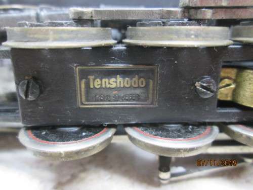 HO SCALE : TENSHODO  0-8-0 STEAM LOCOMOTIVE - LOT 485Y