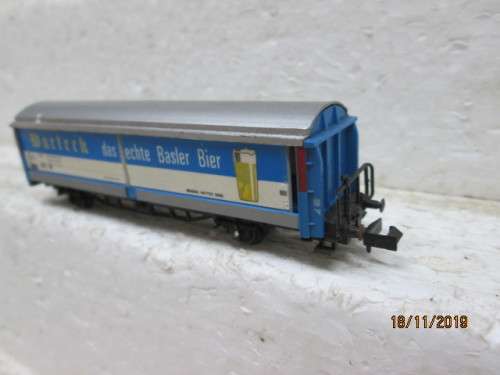 N SCALE : FLEISCHMANN BOX CAR (BOXED) - LOT 515Y