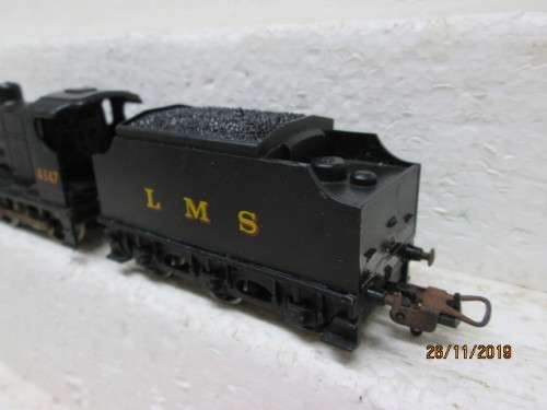 HO SCALE : LIMA LMS 0-6-0 STEAM LOCOMOTIVE (BOXED) - LOT 655Y