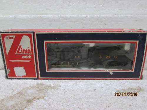 HO SCALE : LIMA LMS 0-6-0 STEAM LOCOMOTIVE (BOXED) - LOT 655Y