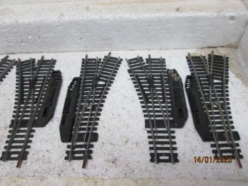 HO/OO SCALE : LIMA TRACK x87 PIECES (ONE BEERBOX) - LOT 783Y