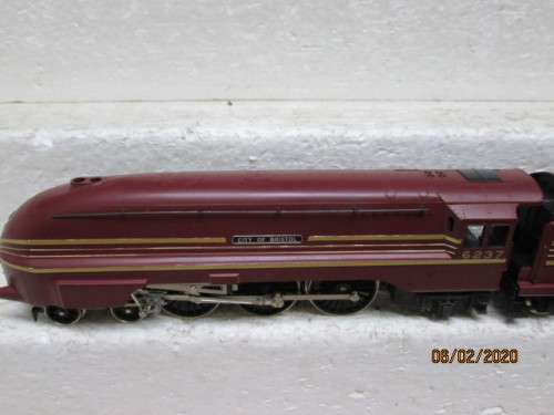 OO SCALE : HORNBY LMS "CITY OF BRISTOL" STEAM LOCOMOTIVE (BOXED) - LOT 144z