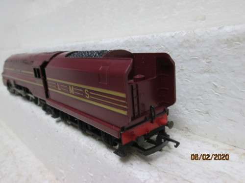 OO SCALE : HORNBY LMS "CITY OF BRISTOL" STEAM LOCOMOTIVE (BOXED) - LOT 144z