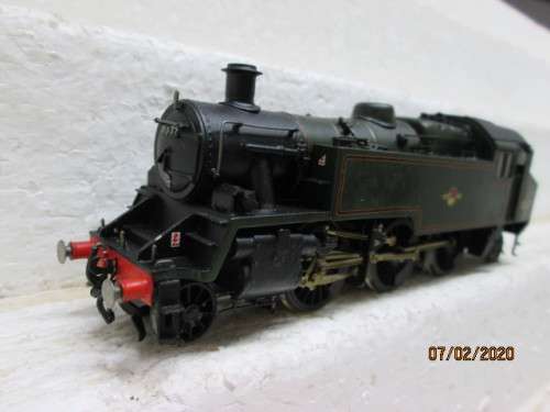 REDUCED TO CLEAR : OO SCALE: WHITE METAL/BRASS 2-6-2 BRITISH RAILWAY STEAM LOCOMOTIVE - LOT 212z
