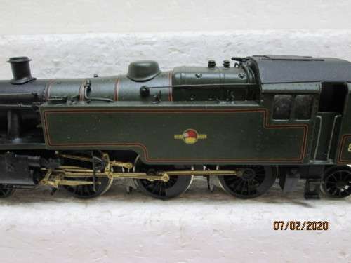 REDUCED TO CLEAR : OO SCALE: WHITE METAL/BRASS 2-6-2 BRITISH RAILWAY STEAM LOCOMOTIVE - LOT 212z