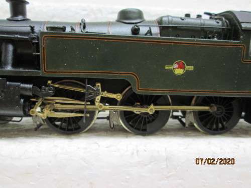REDUCED TO CLEAR : OO SCALE: WHITE METAL/BRASS 2-6-2 BRITISH RAILWAY STEAM LOCOMOTIVE - LOT 212z