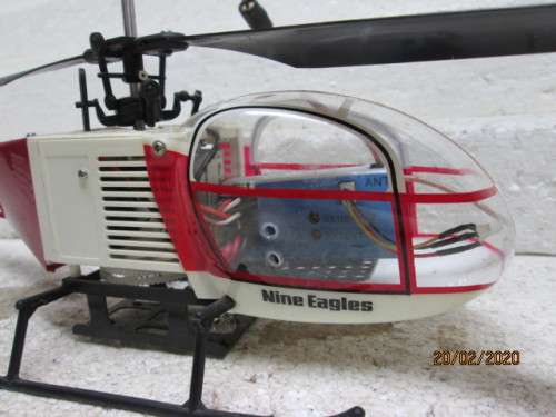 RC NINE EAGLES HELICOPTER - LOT 453z