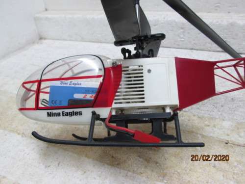 RC NINE EAGLES HELICOPTER - LOT 453z