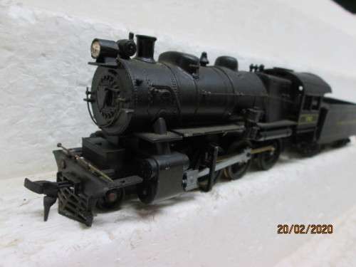 HO SCALE : ROUNDHOUSE 4-6-0 STEAM LOCOMOTIVE - LOT 460z