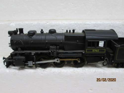 HO SCALE : ROUNDHOUSE 4-6-0 STEAM LOCOMOTIVE - LOT 460z