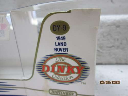 MATCHBOX DINKY : 1949 LAND ROVER (BOXED) - LOT 582z